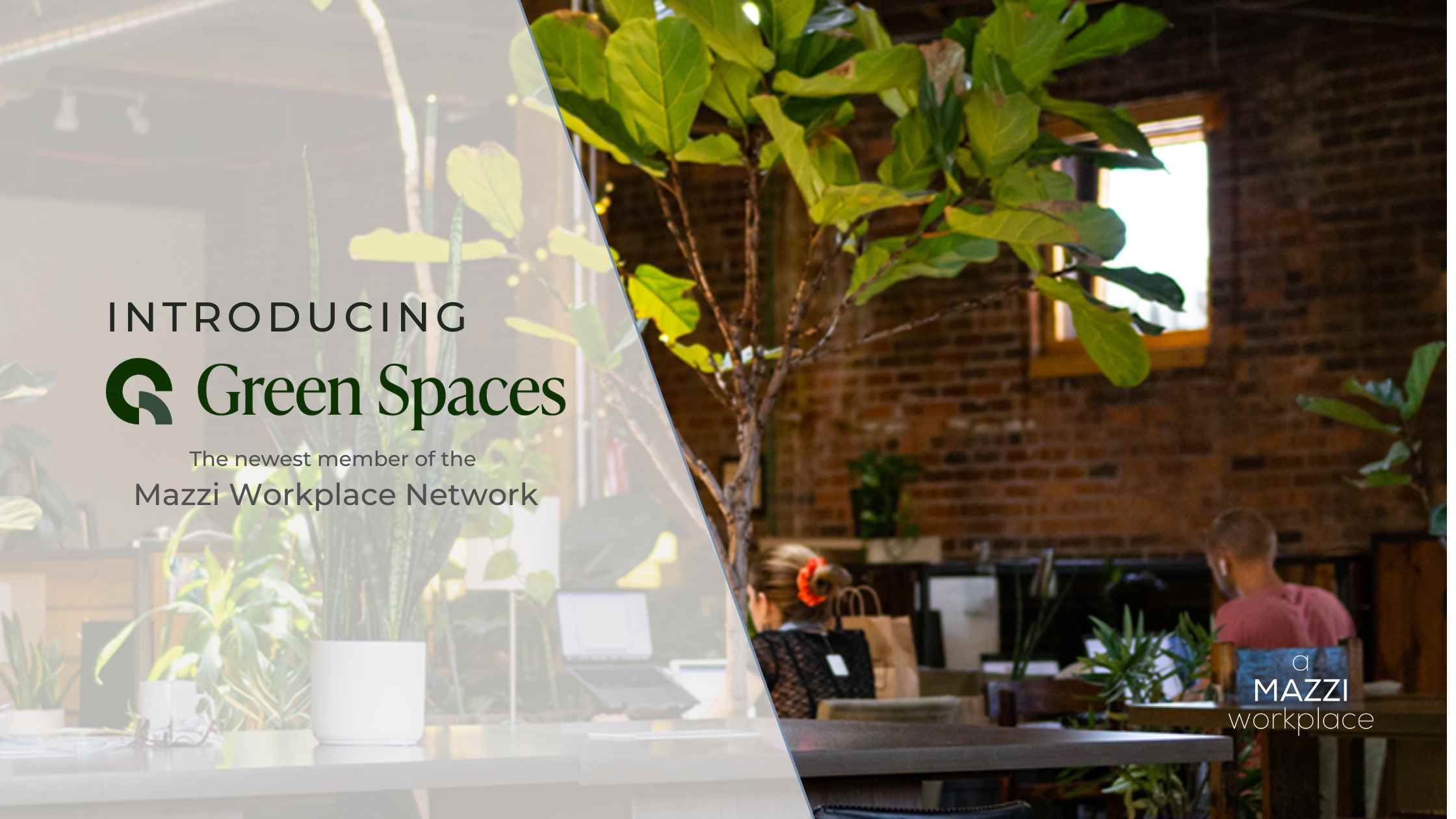 Introducing Green Spaces - A Mazzi Workplaces